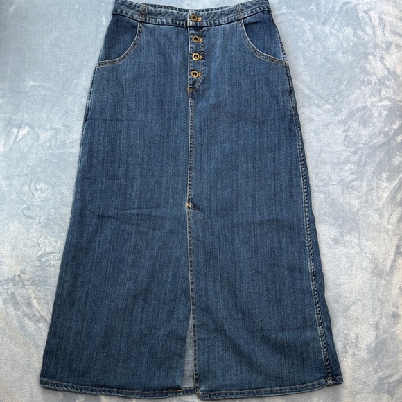 HOLDING HORSES Dresses & Skirts - Holding Horses Blue Denim Skirt